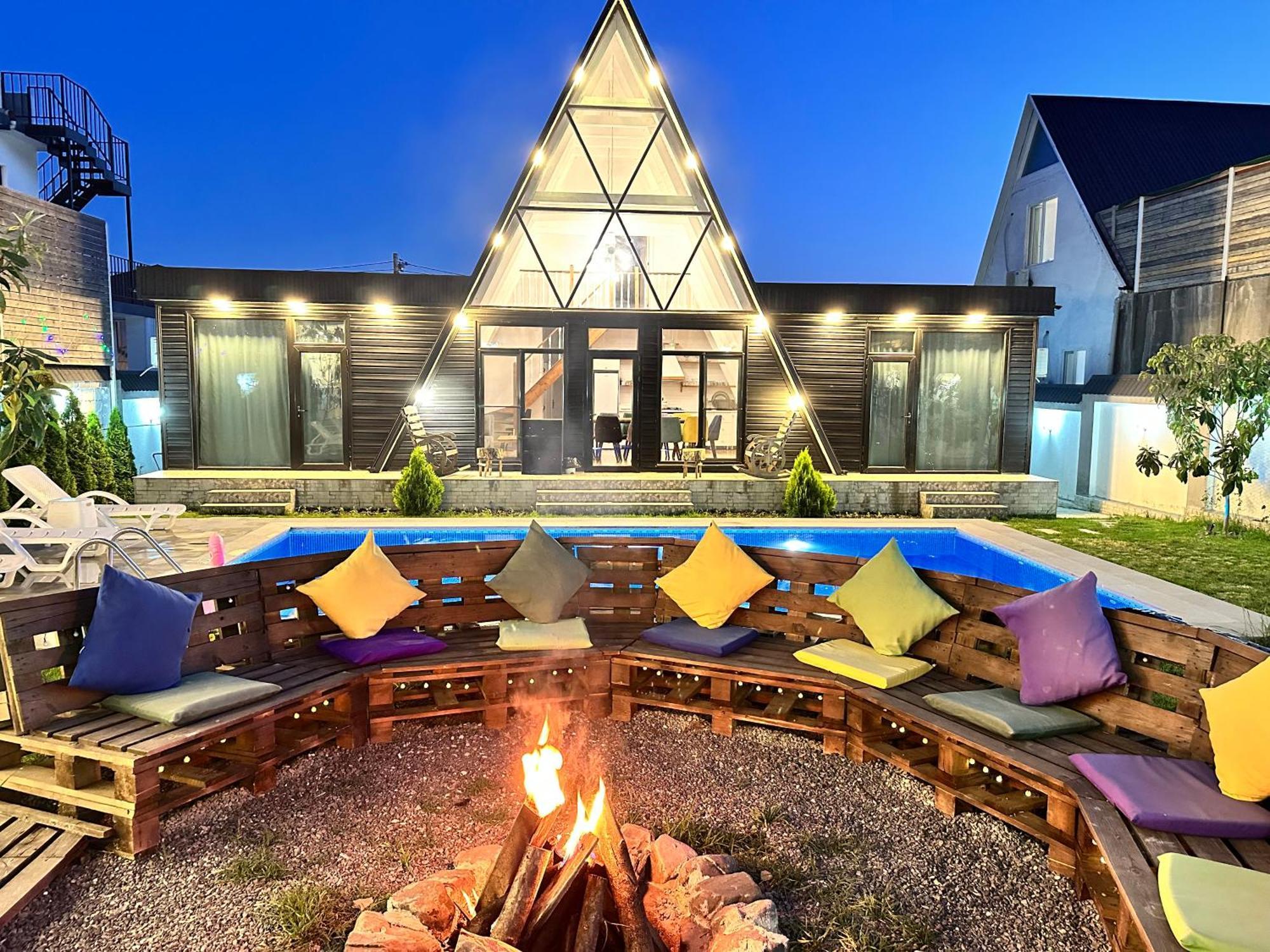 Qafqaz Mountside Chalet Габала Экстерьер фото